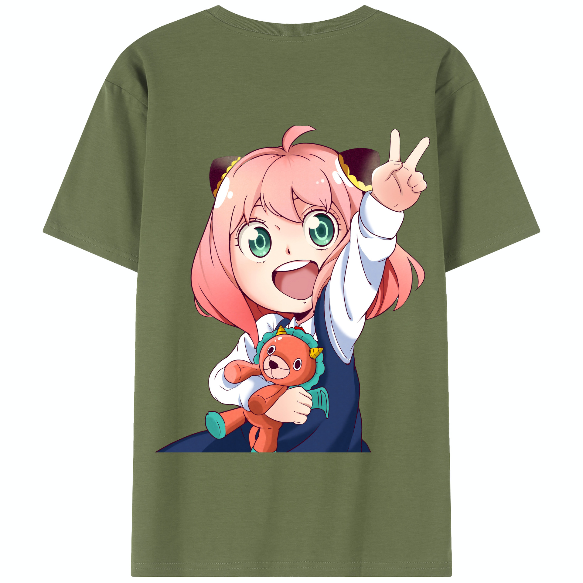 （画像用） SPY×FAMILY间谍家家酒 綿100％半袖Tシャツ（背面プリント）